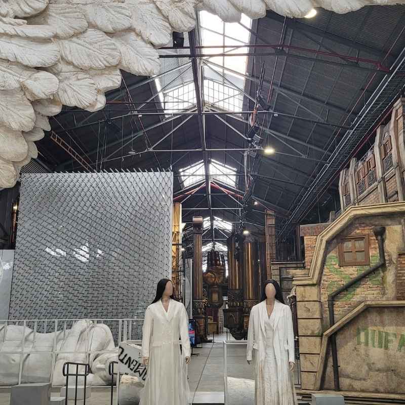 Eingangsbereich der Teatro Colon Fabrica in Buenos Aires