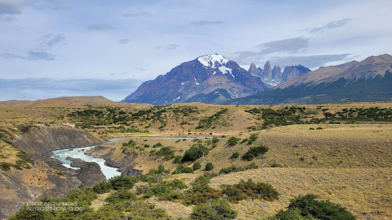 Panorama im Torres del Paine Nationalpark in Chile