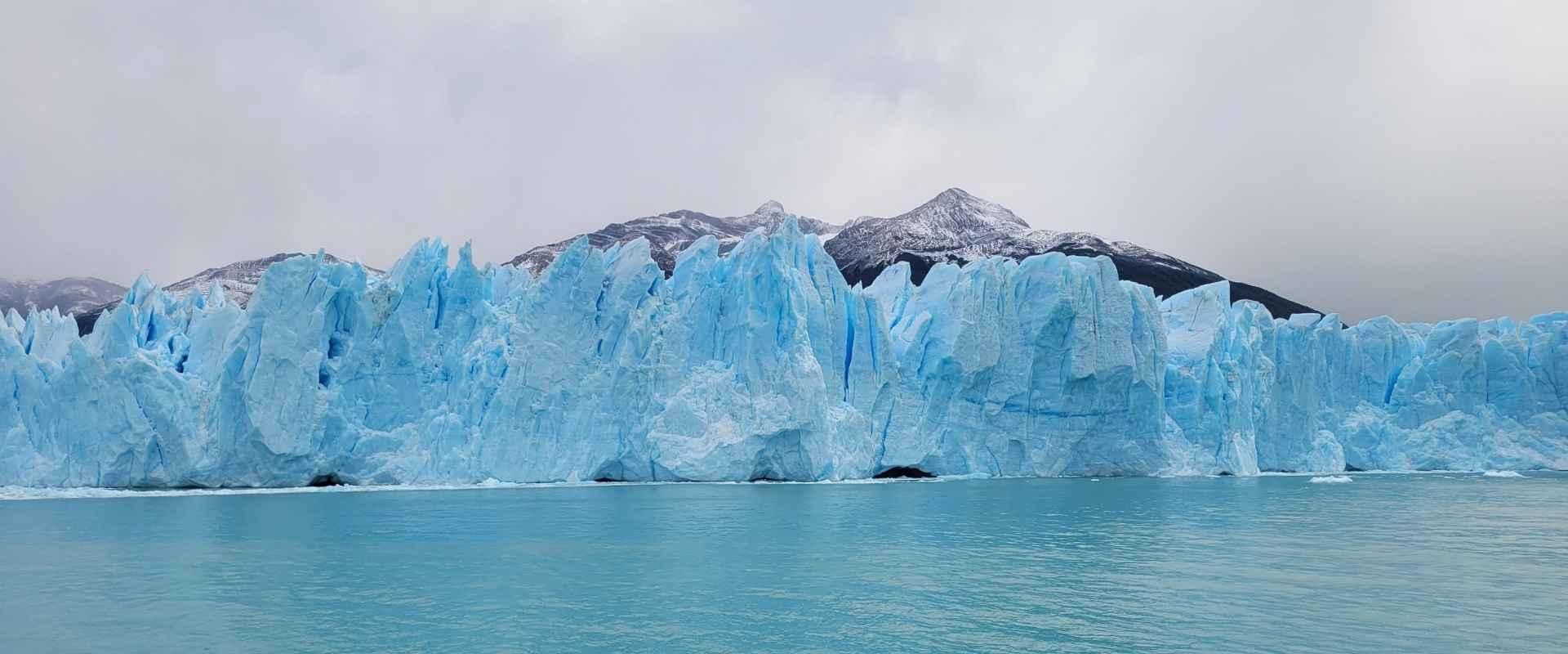 Abbruchkante eines Gletschers im Parque Nacional los Glaciares in Argentinien.