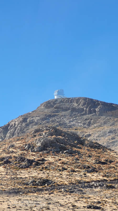 Vera C. Rubin Observatorium auf dem Cerro Pachón